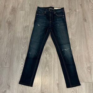 Rag and Bone High Rise Skinny Jean